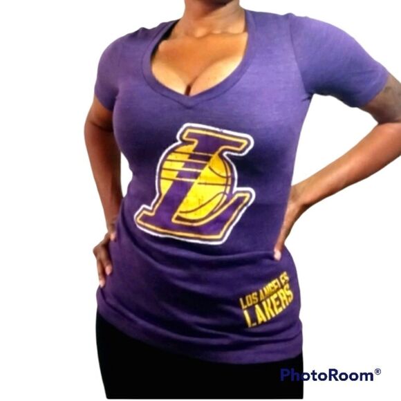 NBA Los Angeles Lakers T-Shirt -R - Picture 1 of 3